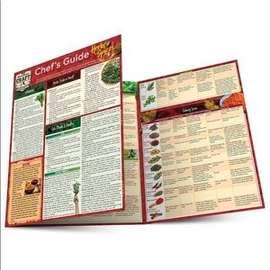 Quick Study Guide to Herbs/Spices. NWT